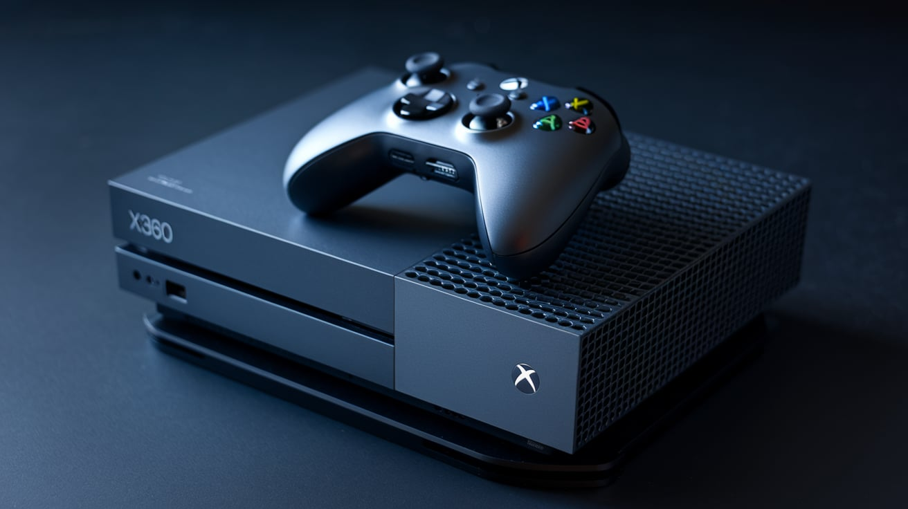 Silver Dark Xbox 360