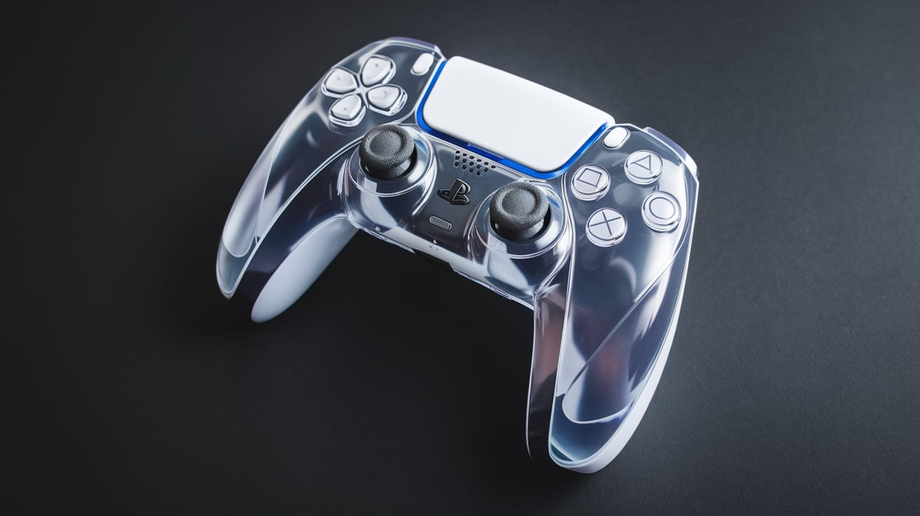 Clear PS5 Controller