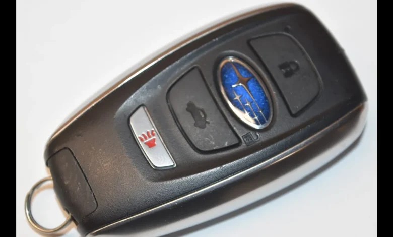 Subaru Forester 2018 Key Fob Battery Replacement