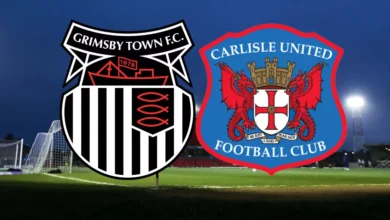 Grimsby Town vs Manchester United f.c. Timeline