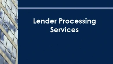 Lender Processing