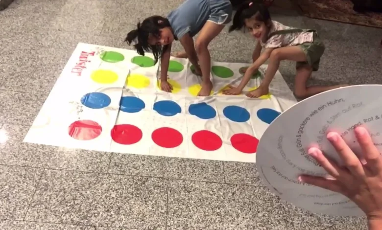Videos of 10-Year-Old Girls Playing Twister