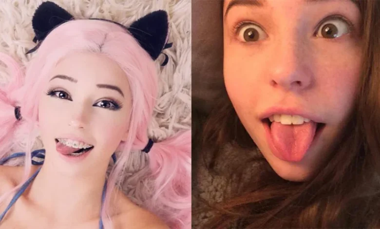 Belle Delphine Before;2018
