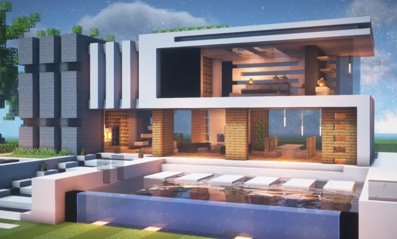 Modern House Minecraft