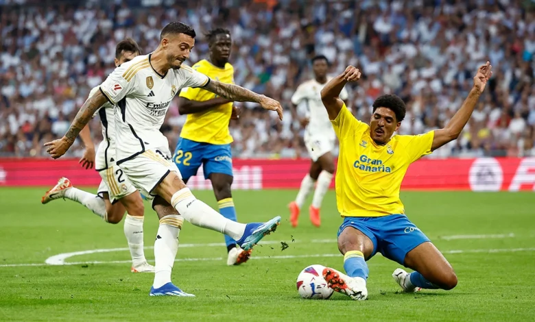 Estadísticas de U. D. Las Palmas contra Real Madrid