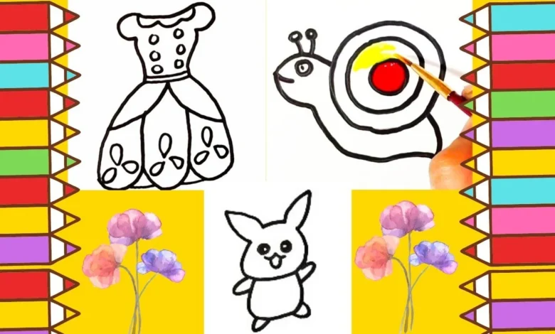 KKK Drawing Easy Kids