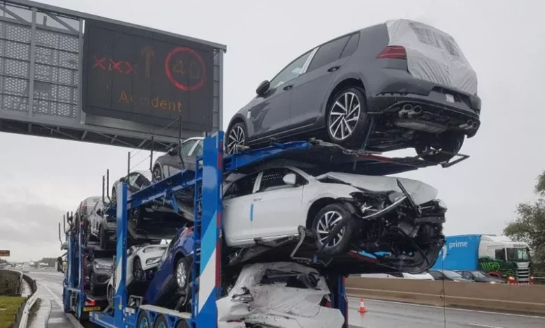 Multi-Vehicle Collision Closes Section of M1 Southbound in Bedfordshire