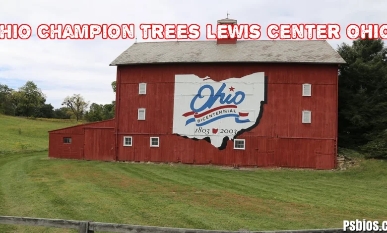 Ohio Champion Trees Lewis Center Ohio