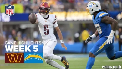 Washington Commanders vs Chargers Match Player Stats