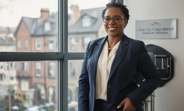 Marcia Copeland Real Estate North Jersey Black Woman With Glasses