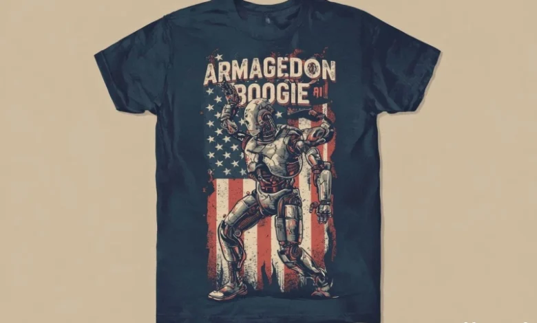 Amerikan Kaos Armageddon Boogie AI