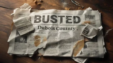 Busted Newspaper Dubois County